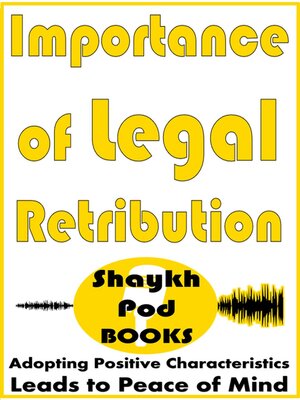cover image of Importance of Legal Retribution